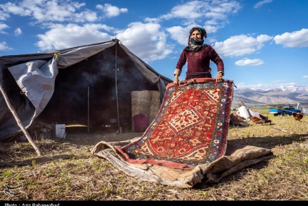 کوچ ییلاقی عشایر حسنوند لرستان و یارام طاقلو همدان از جنوب لرستان تا شمال لرستان