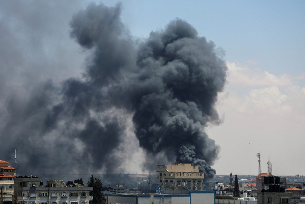 بمباران شهر رفح توسط رژیم صهیونیستی، نوار غزه