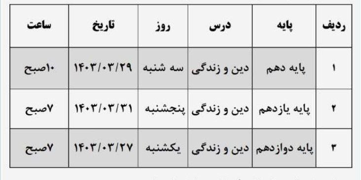 امتحان