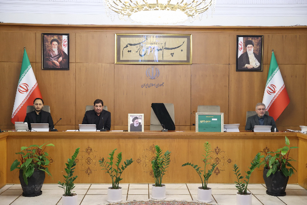 گزارش+تصویری+|+برگزاری++جلسه+فوق+العاده+هیات+دولت+به+ریاست+معاون+اول+رئیس+جمهور