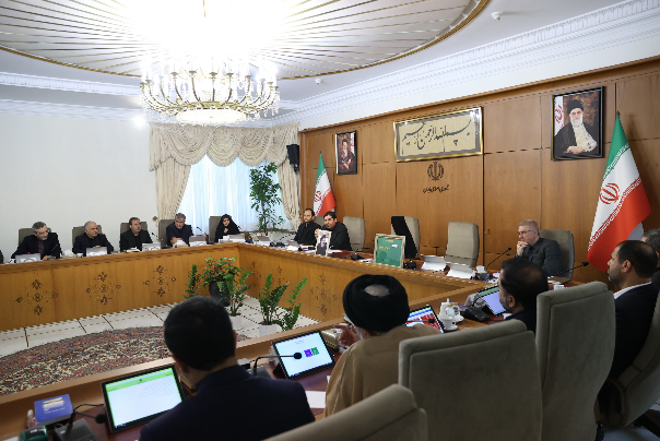 گزارش+تصویری+|+برگزاری++جلسه+فوق+العاده+هیات+دولت+به+ریاست+معاون+اول+رئیس+جمهور