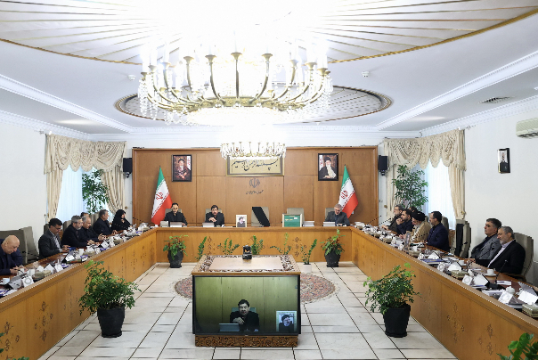 گزارش+تصویری+|+برگزاری++جلسه+فوق+العاده+هیات+دولت+به+ریاست+معاون+اول+رئیس+جمهور