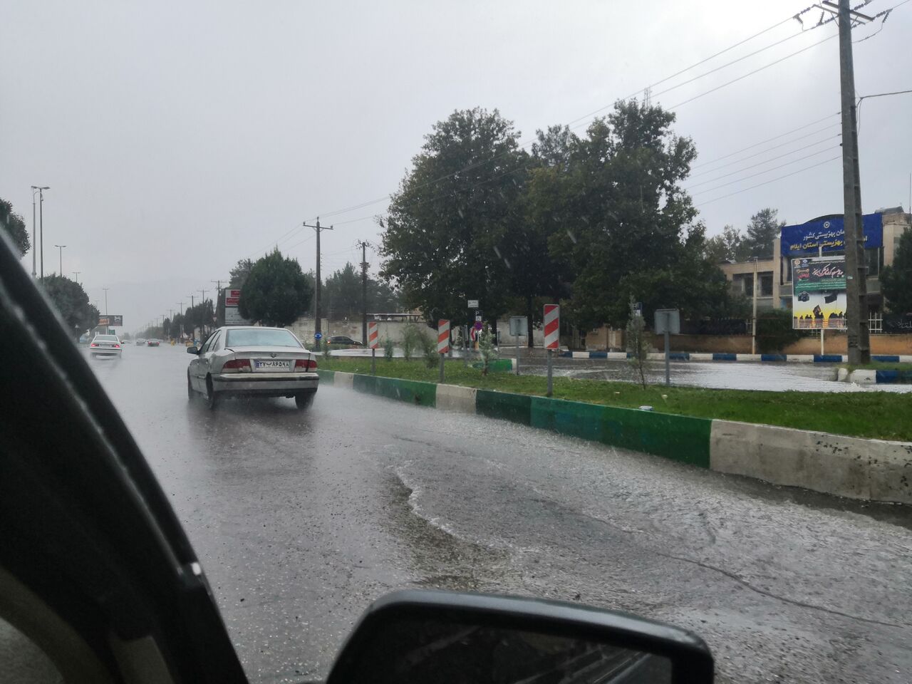 بارش ?? میلی‌متر باران در اهواز/ خوزستان در حالت آماده باش