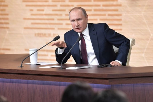 پوتین: روسیه پاسخ تحریم‌های آمریکا را خواهد داد