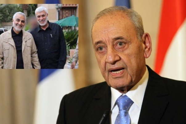 پیام تسلیت رئیس پارلمان لبنان به رهبر و دیگر سران ایران