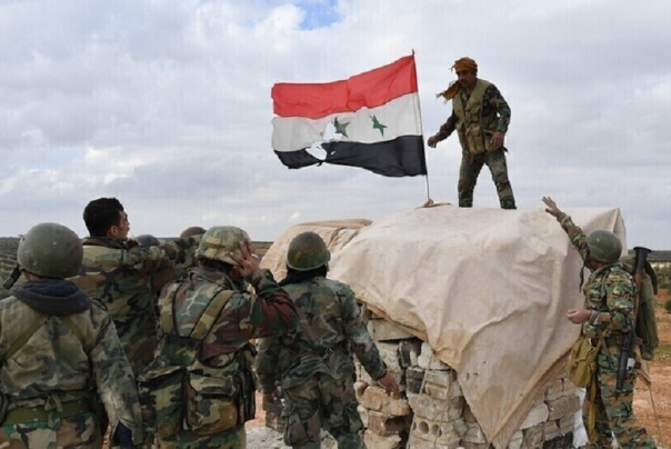 الجيش السوري يقضي على عشرات الارهابيين بريف إدلب
