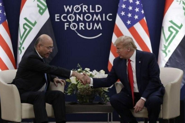 مشاور رئیس‌جمهور عراق در اعتراض به دیدار وی با ترامپ استعفا کرد