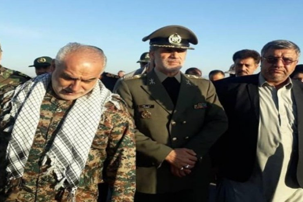وزير الدفاع الايراني يصل الى جابهار جنوب شرق ايران