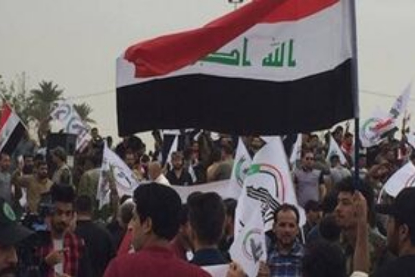 هزاران نفر در عراق در حمایت از صدر تظاهرات کردند