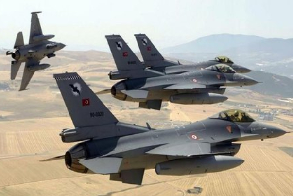 حملات هوایی ترکیه به مناطقی در شمال عراق