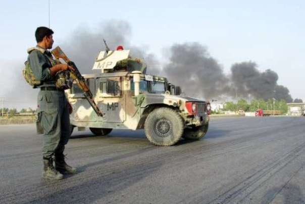 Explosion of a car carrying employees of the Afghan Ministry of Defense