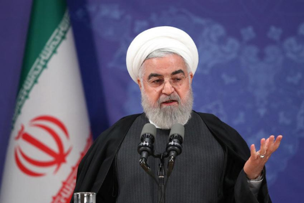 روحاني يدعو الكاظمي للحذر من متآمرين يستهدفون مصالح العراق وشعوب المنطقة