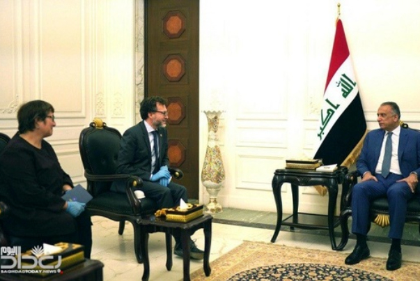 دیدار سفیر کانادا در بغداد با مصطفی الکاظمی