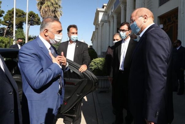 قالیباف در دیدار نخست وزیر عراق: پرونده ترور شهید سلیمانی با قدرت پیگیری شود
