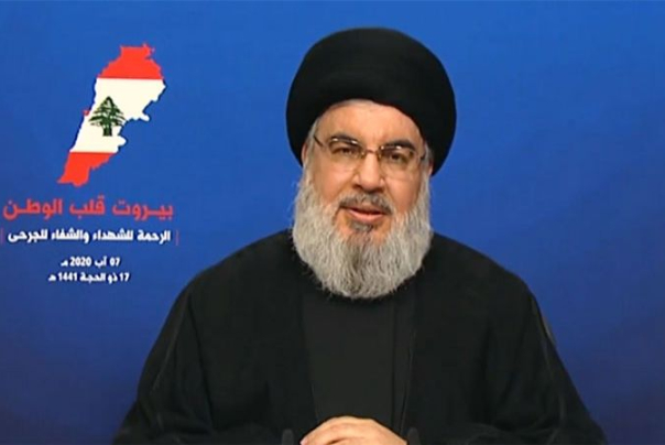 Sayyed Nasrallah Denies Fabrications about Missile Cashes in Beirut Port: Hezbollah Eyes Haifa Port