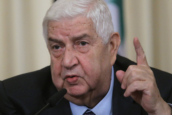 المعلم: تواجد أمريكا وتركيا في سوريا عسكريا يعتبر احتلالا مع كل أبعاده القانوينة