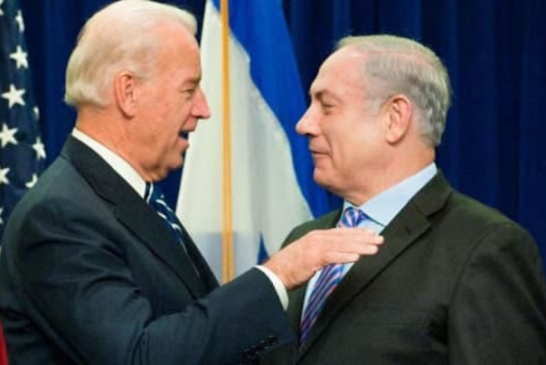 عرض ارادت نتانیاهو به بایدن