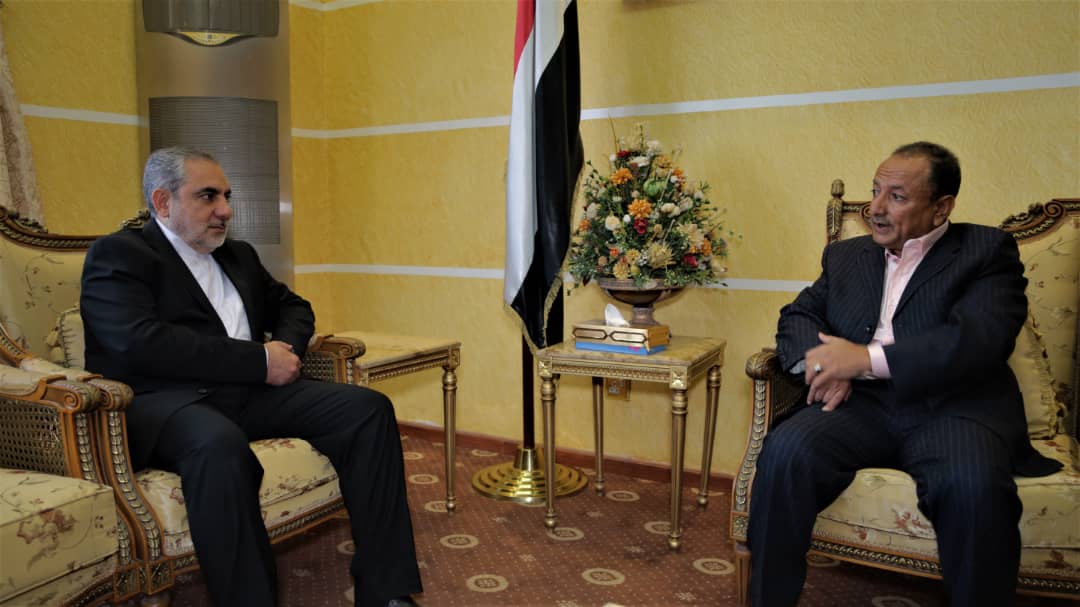 السفير الإيراني لدى اليمن يلتقي وزيري الدولة والسياحة في صنعاء