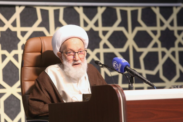 Grand Ayatollah Sheikh Isa Qassim: The movement will continue until we have achieved our goals and the ruling class pays no attention to it.