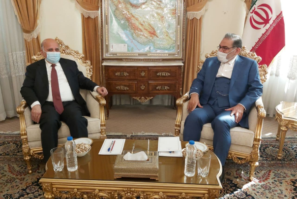 دیدار وزیرخارجه عراق با شمخانی، دبیر شورای عالی امنیت ملی