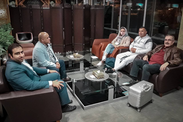 رئيس الاتحاد العالمي لرفع الأثقال يصل الى طهران