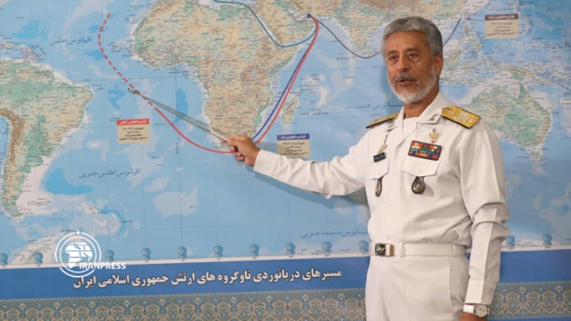 وصول مدمرة إيرانية لأول مرة إلى المحيط الأطلسي