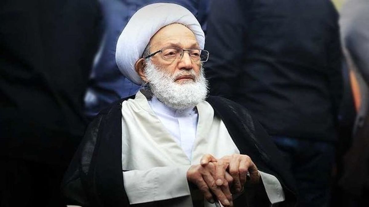 تمجید آیت الله شیخ عیسی قاسم از مواضع مردم بحرین علیه رژیم صهیونیستی
