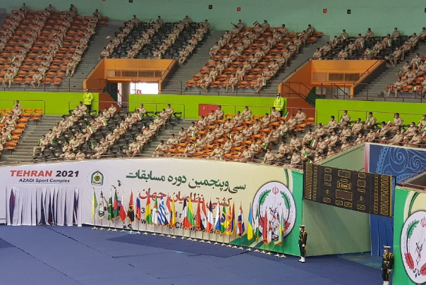 الاتحاد العالمي للرياضة العسكرية يشيد باستضافة ايران لبطولة العالم العسكرية