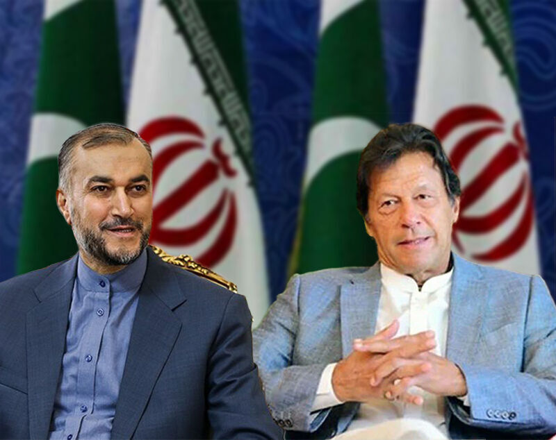امير عبداللهيان يبحث مع عمران خان تعزيز العلاقات الثنائية والازمة الافغانية