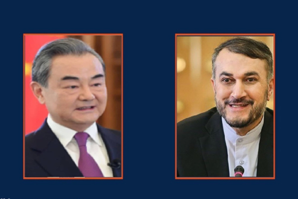 گفتگوی تلفنی وزرای خارجه ایران و چین