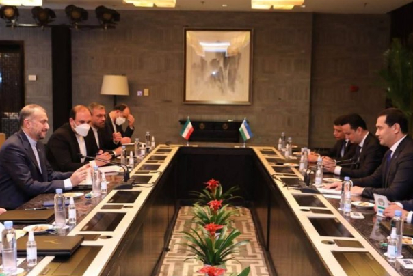 عبد اللهيان: نولي أهمية خاصة للعلاقات مع اوزبكستان