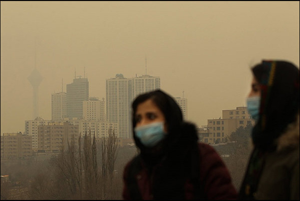 تلوث الهواء في طهران يتفاقم
