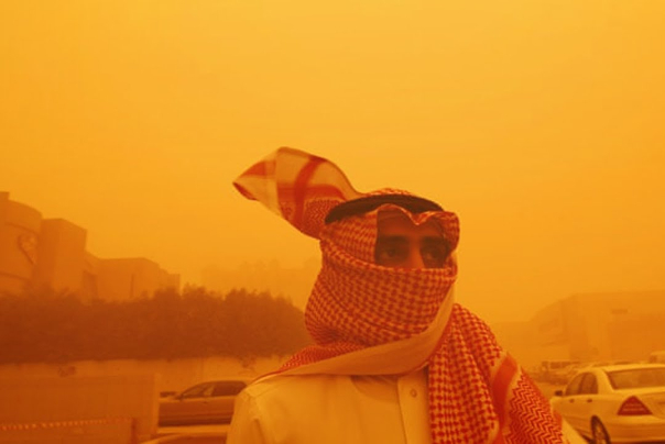 طوفان شن در عربستان، کویت و عراق