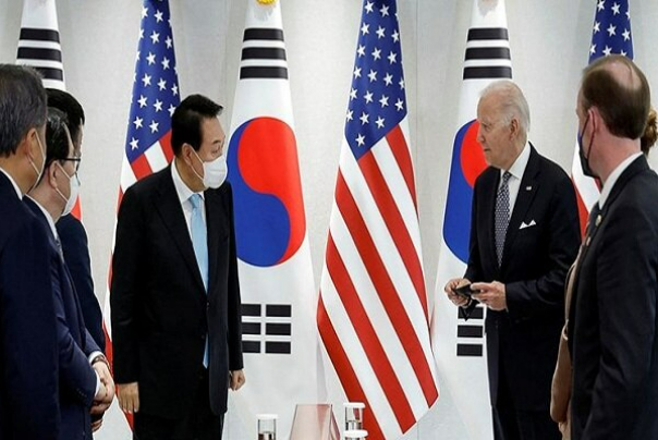 Biden threatens N Korea with nuclear weapon