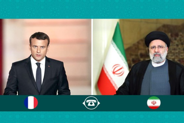 السيد رئيسي لنظيره الفرنسي: قرار الوكالة الذرية ضد ايران اضر بالثقة السياسية
