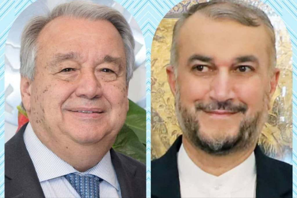 ООН     СВПД     Иран  Гутерриш и Амир Абдоллахиян провели телефонный разговор
