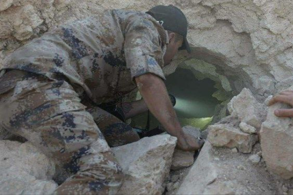 کشف یکی از مهم‌ترین مخفیگاه‌های داعش در شمال عراق+ تصاویر
