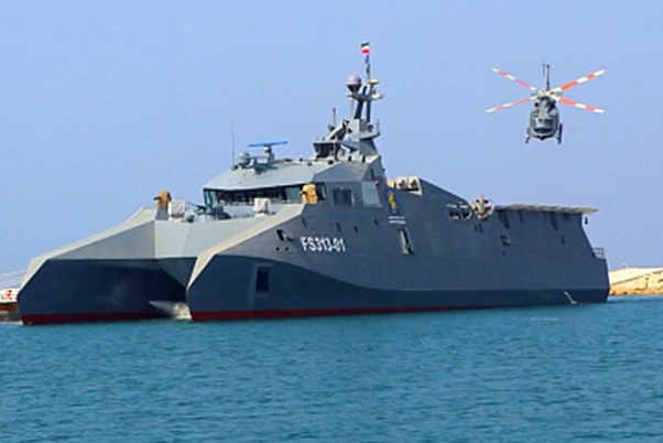 Вхождение боевого патрульного фрегата "Мученик Сулеймани" в состав ВМС КСИР