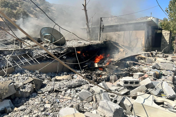 زمرة كوملة الارهابية تعترف بتعرض مكاتبها للقصف وتكبدها خسائر