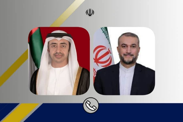 Амир Абдоллахиян и его коллега из ОАЭ обсудили общие вопросы между двумя странами