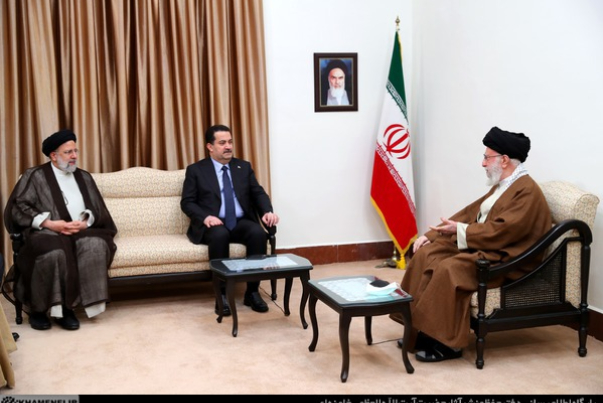 قائد الثورة يؤكد أن تقدّم العراق يصبّ في مصلحة ايران
