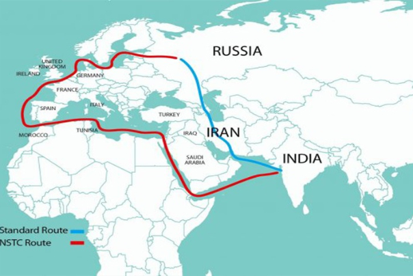 أهمية الممر الجديد بين إيران وروسيا في الحرب الاقتصادية مع الغرب