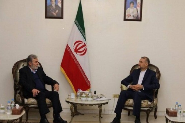 عبداللهيان بحث مع النخالة في بيروت آخر التطورات على الساحة الفلسطينية