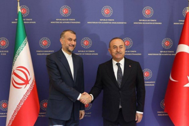 Министр иностранных дел Амир Абдоллахиян встретился с турецким коллегой в Анкаре