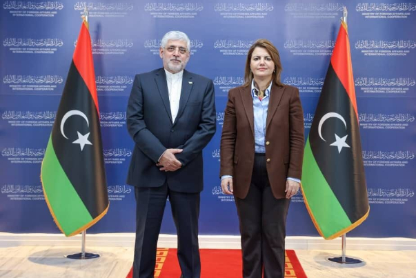 إيران وليبيا تبحثان سبل تعزيز العلاقات الثنائية