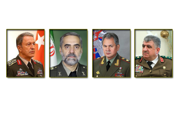 بيان مشترك لوزراء دفاع روسيا وإيران وسوريا وتركيا