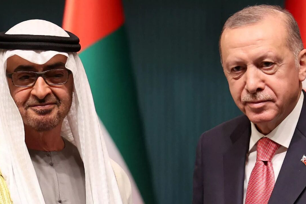 رئیس امارات وارد ترکیه شد