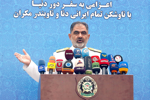 البحرية الايرانية تعتزم التواجد في مختلف على الساحات