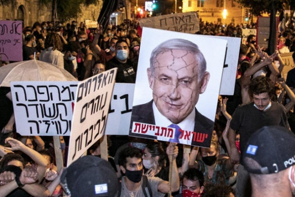 تجدد التظاهرات ضد حكومة نتنياهو للأسبوع الثلاثين على التوالي