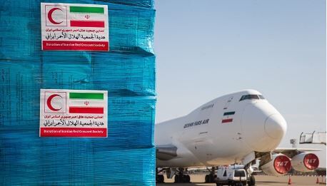 Iran sends its first humanitarian aid to Gaza